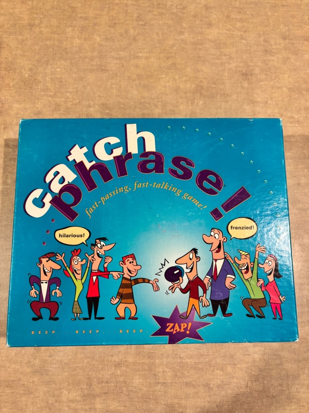 Vintage Catch Phrase! Board Game - Blue Box